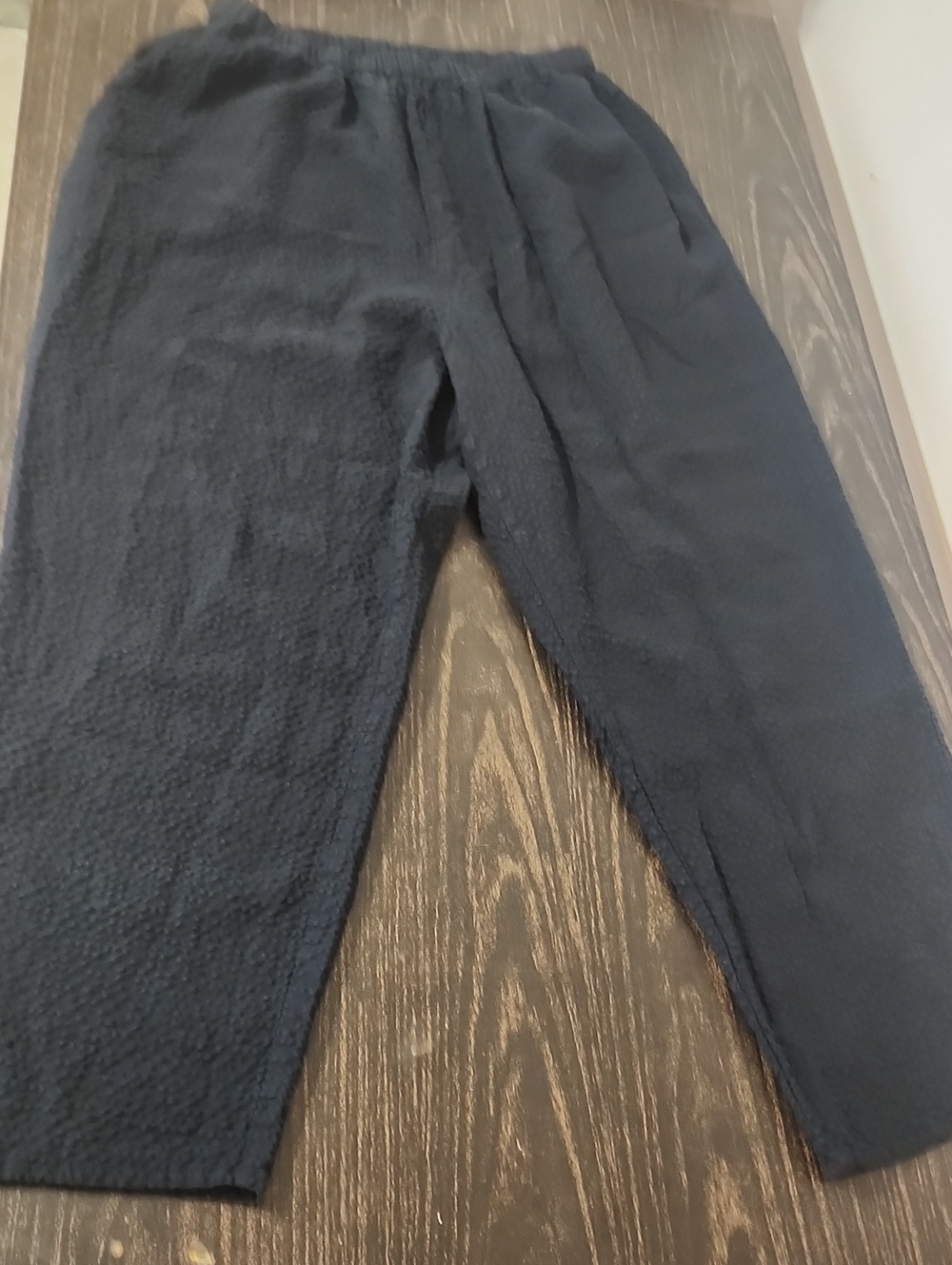 Flax by Jeanne Engelhart linen Cotton Texturedvpants 1X  1G